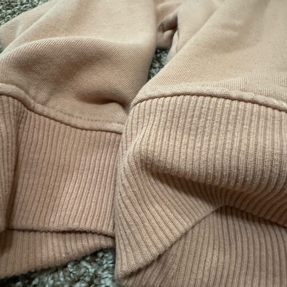 Peach colored QuarterZip - Picture 2 of 3